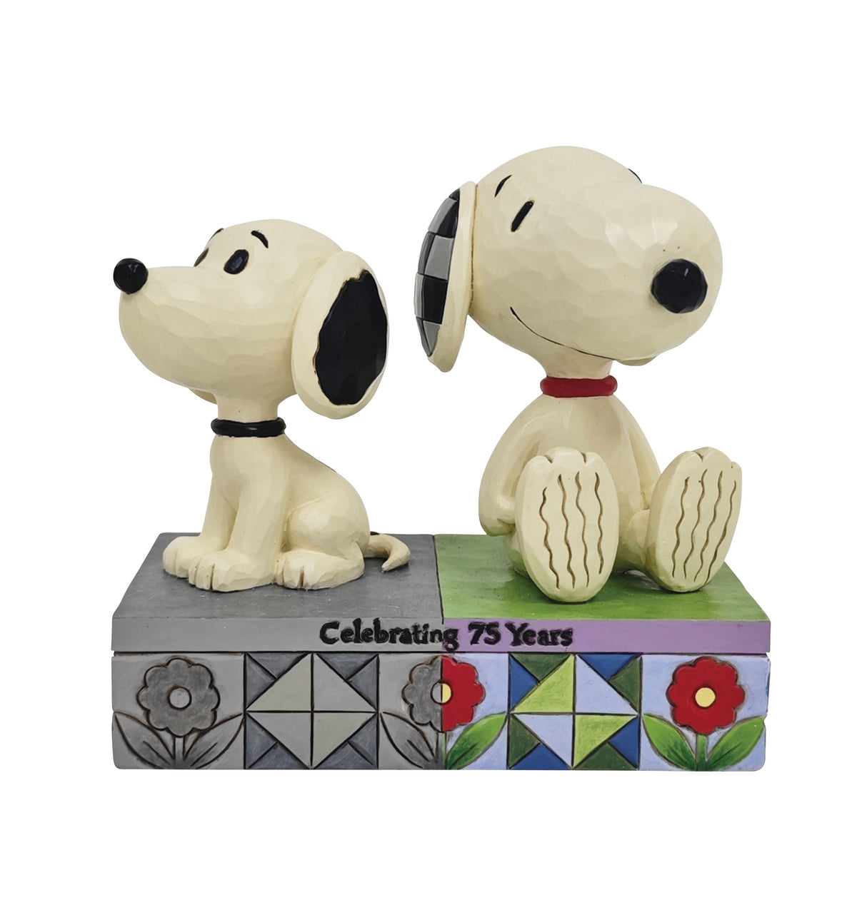Statuetta di Snoopy anni '50 vs. oggi - Peanuts by Jim Shore