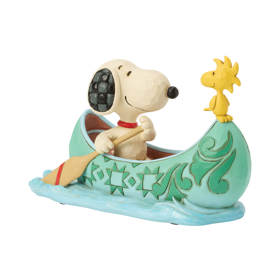 Snoopy e Woodstock in barca - Peanuts by Jim Shor