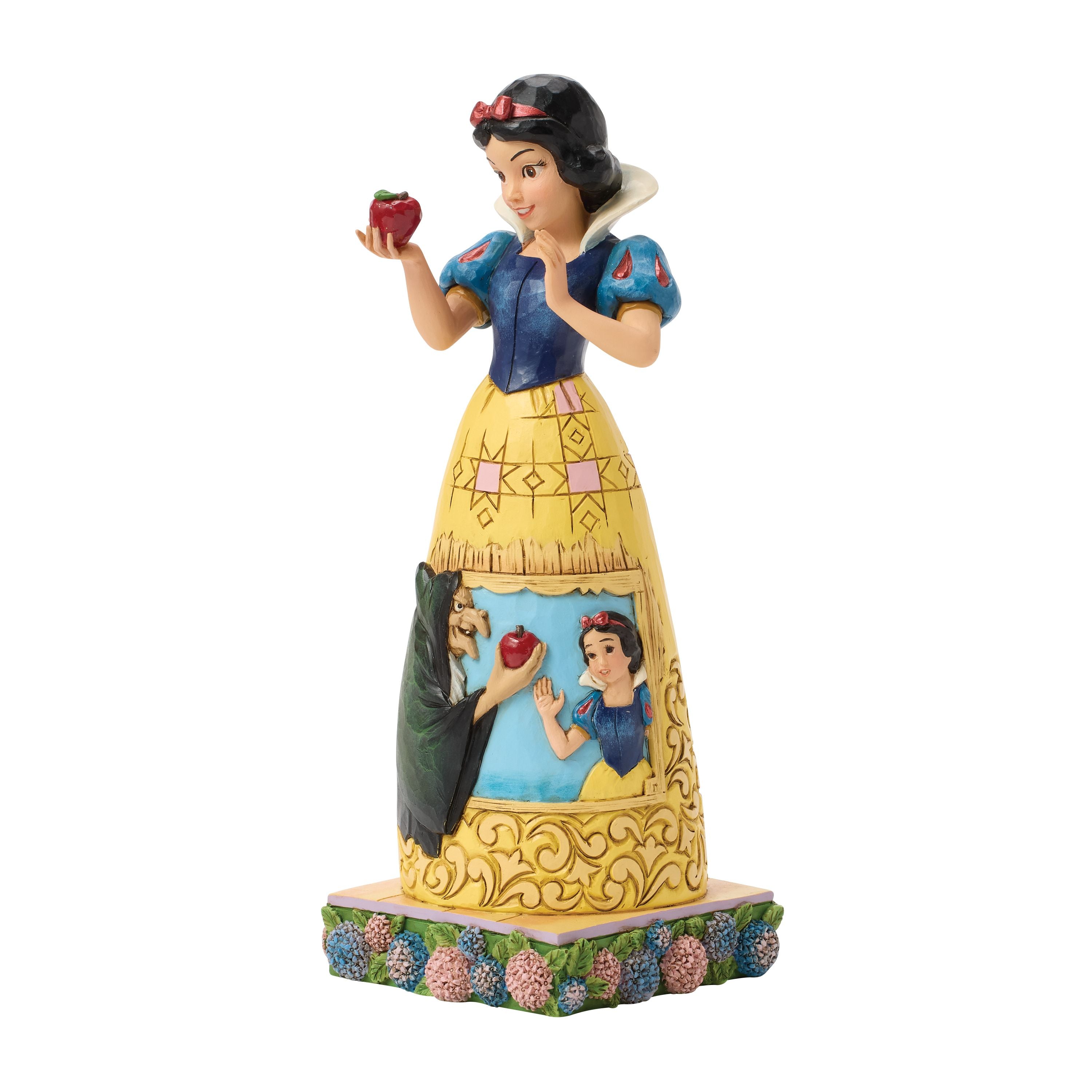 Figurina Biancaneve e la mela - Disney Traditions