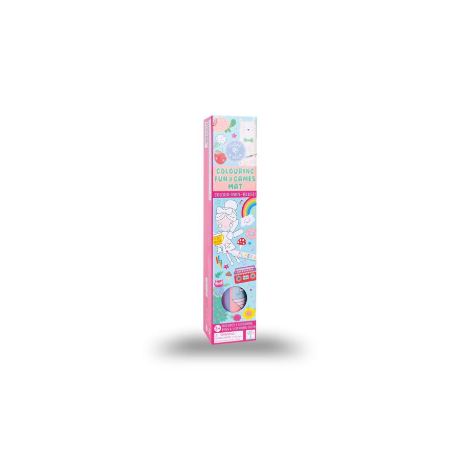 Floss & Rock – Tappetino da Colorare Arcobaleno