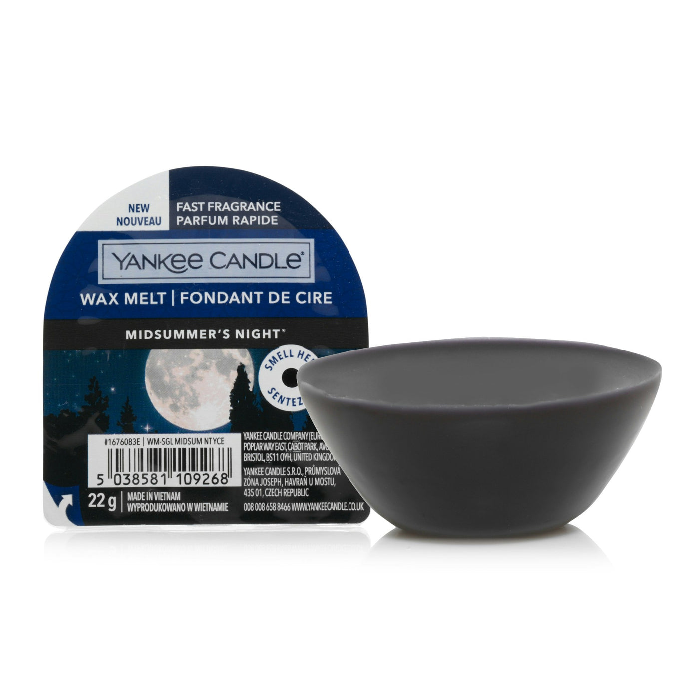 YANKEE CANDLE SINGLE WAX MELT MIDSUMMER NIGHT