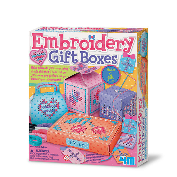 Embroidery Gift Boxes - Scatole regalo da ricamare