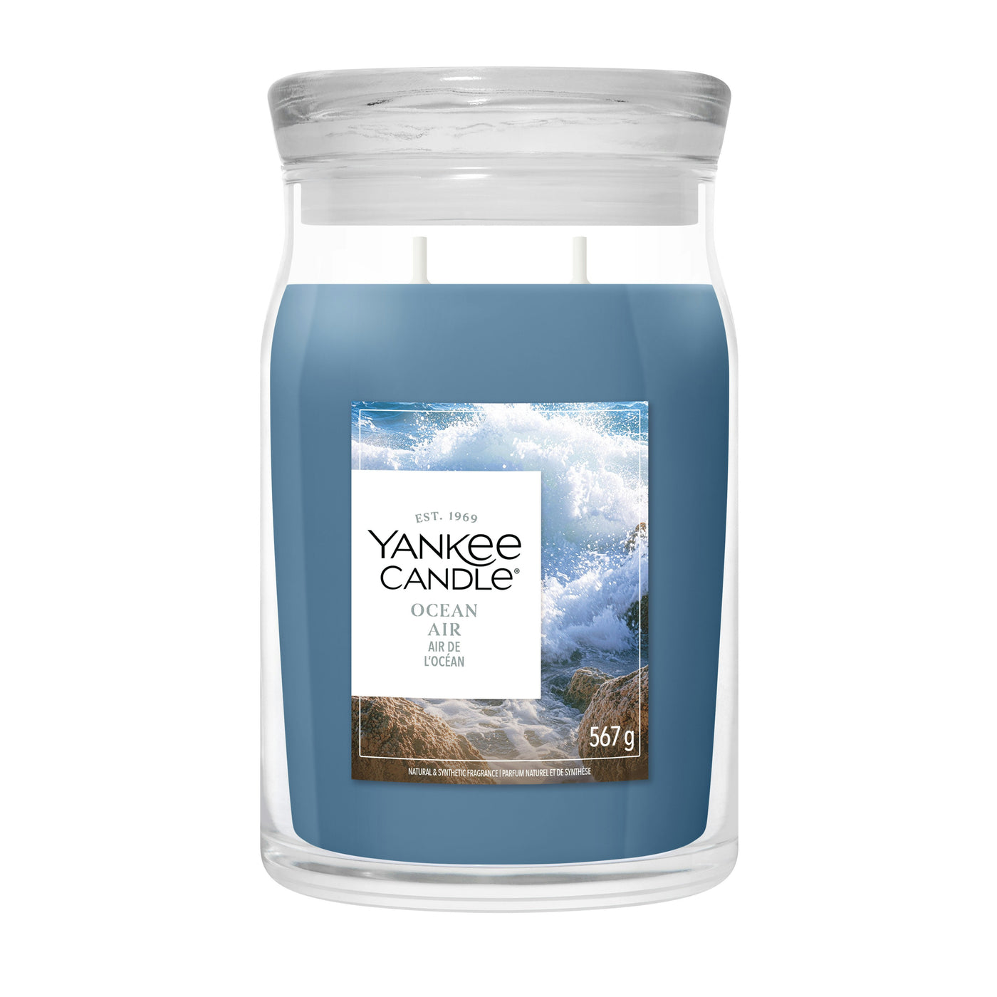 YANKEE CANDLE SIGNATURE LARGE JAR OCEAN AIR
