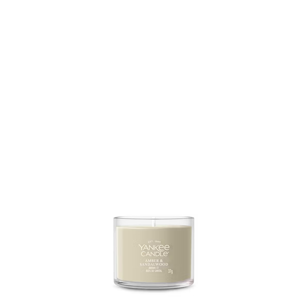 YANKEE CANDLE MINI FILLED VOTIVE AMBER / SANDALWOOD