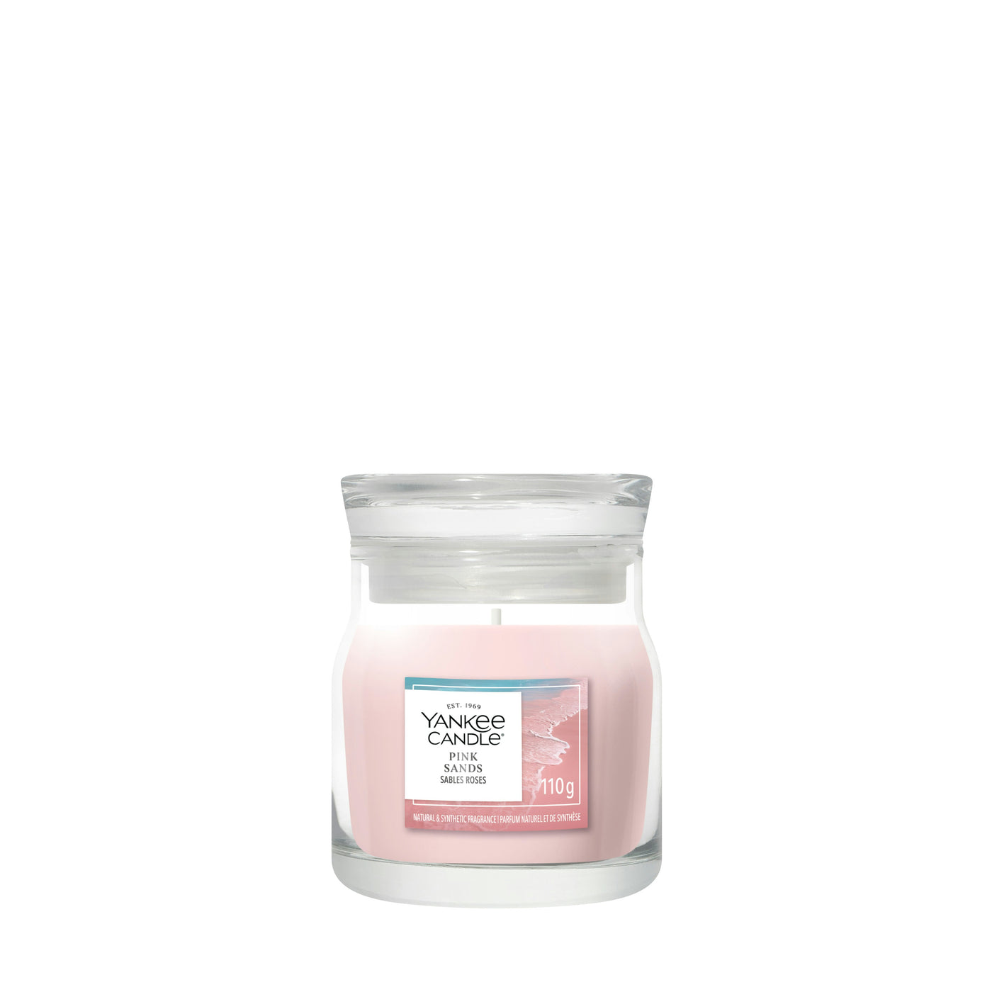 YANKEE CANDLE SIGNATURE SMALL JAR PINK SANDS