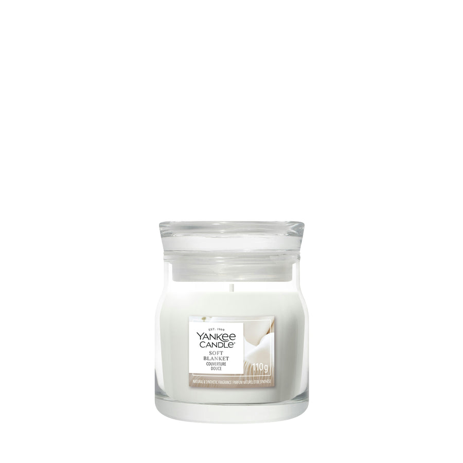 YANKEE CANDLE SIGNATURE SMALL JAR SOFT BLANKET
