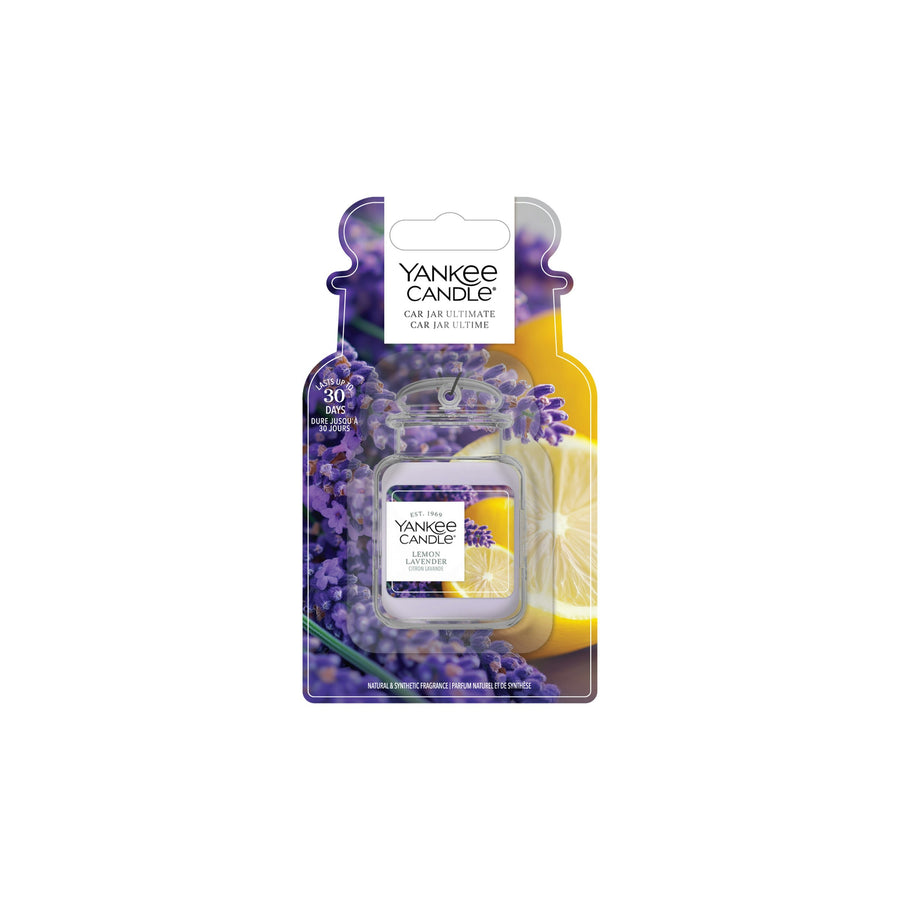 YANKEE CANDLE CAR JAR ULTIMATE LEMON LAVENDER