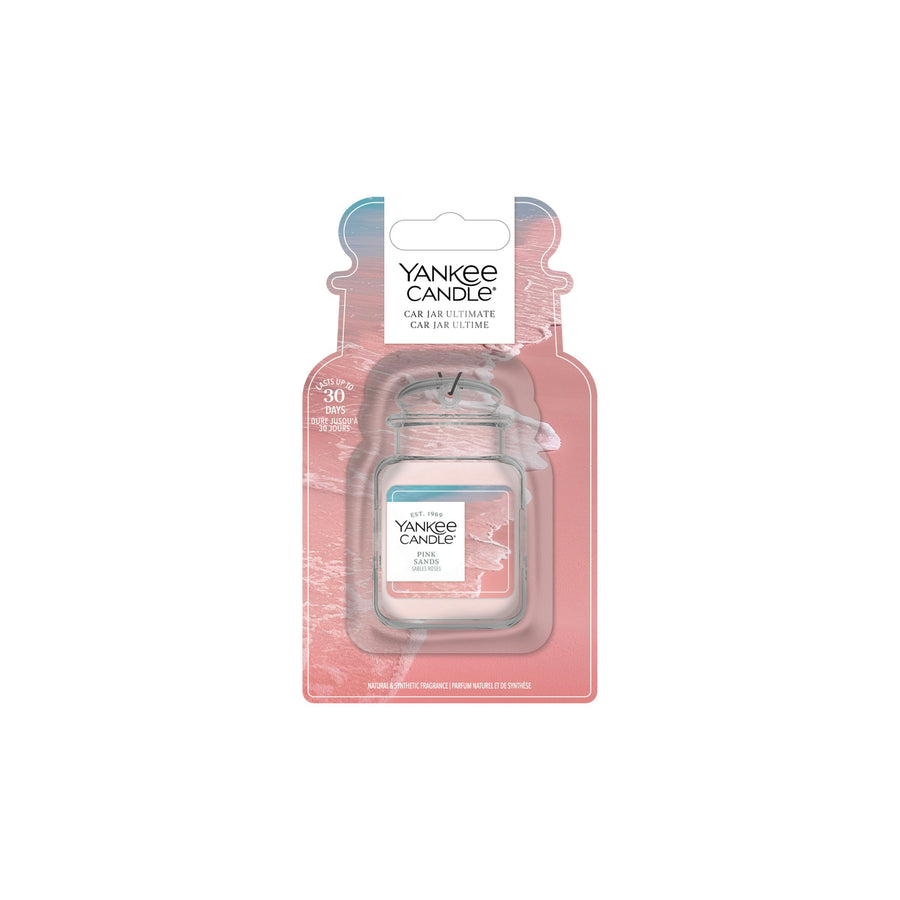 YANKEE CANDLE CAR JAR ULTIMATE PINK SANDS