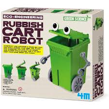 Eco-Engineering/Rubbish Cart Robot- Robot con cestino