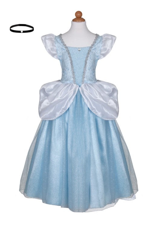 Vestito Cenerentola Deluxe - 3-4 anni