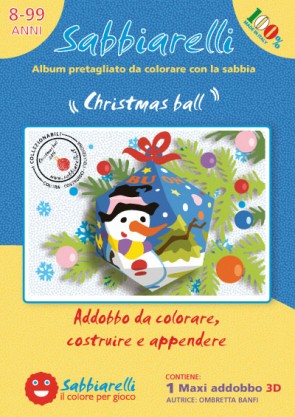 SABBIARELLI ALBUM 3D - CHRISTMAS BALL