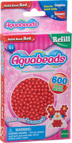Solid Beads Red, perle 600