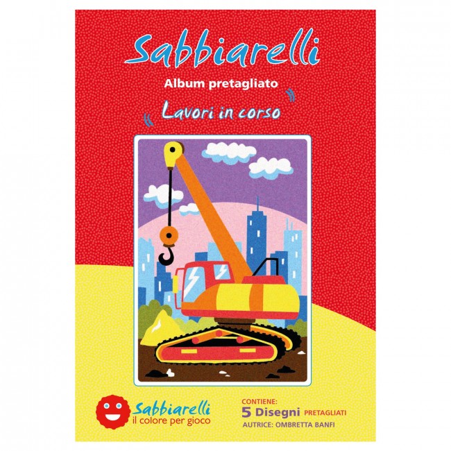 SABBIARELLI ALBUM - Lavori in corso - 5 disegni (15x20cm)