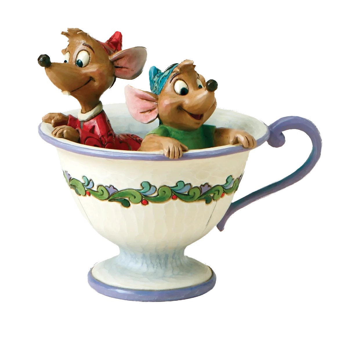Jaq e Gus nella tazza da tè - Disney Traditions
