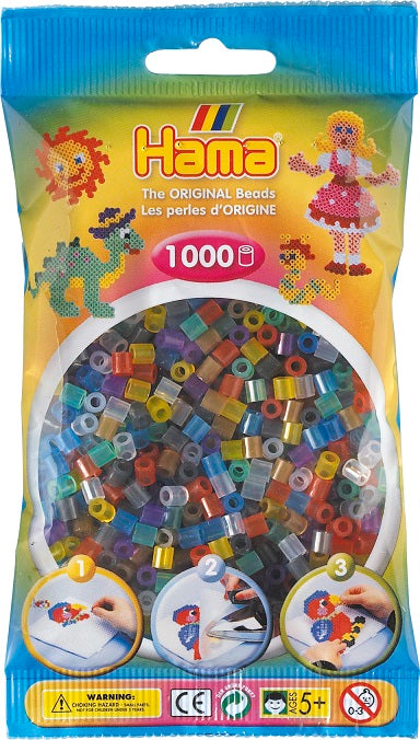 BEADS bustina 1.000: misto traslucido