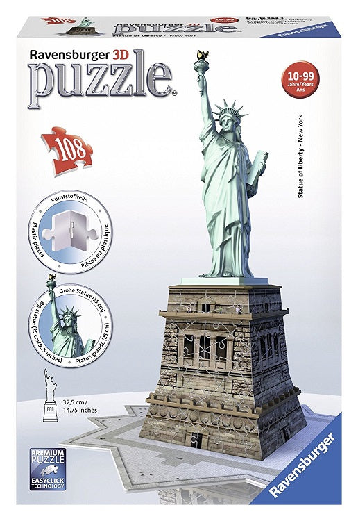 Statua della libertà - Puzzle Ravensburger 3D