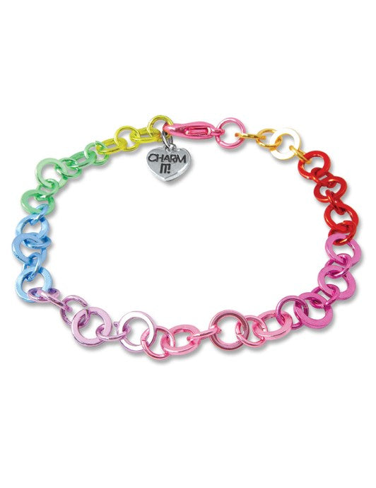 Charm It: Braccialetto arcobaleno