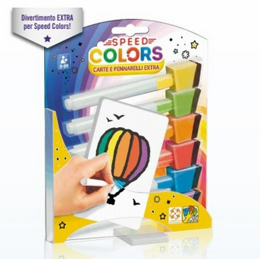 Speed colors - Carte e pennarelli