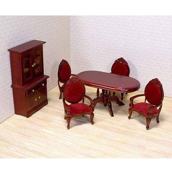 Mobili casa delle bambole - Sala da pranzo/Dining Room Furniture Set