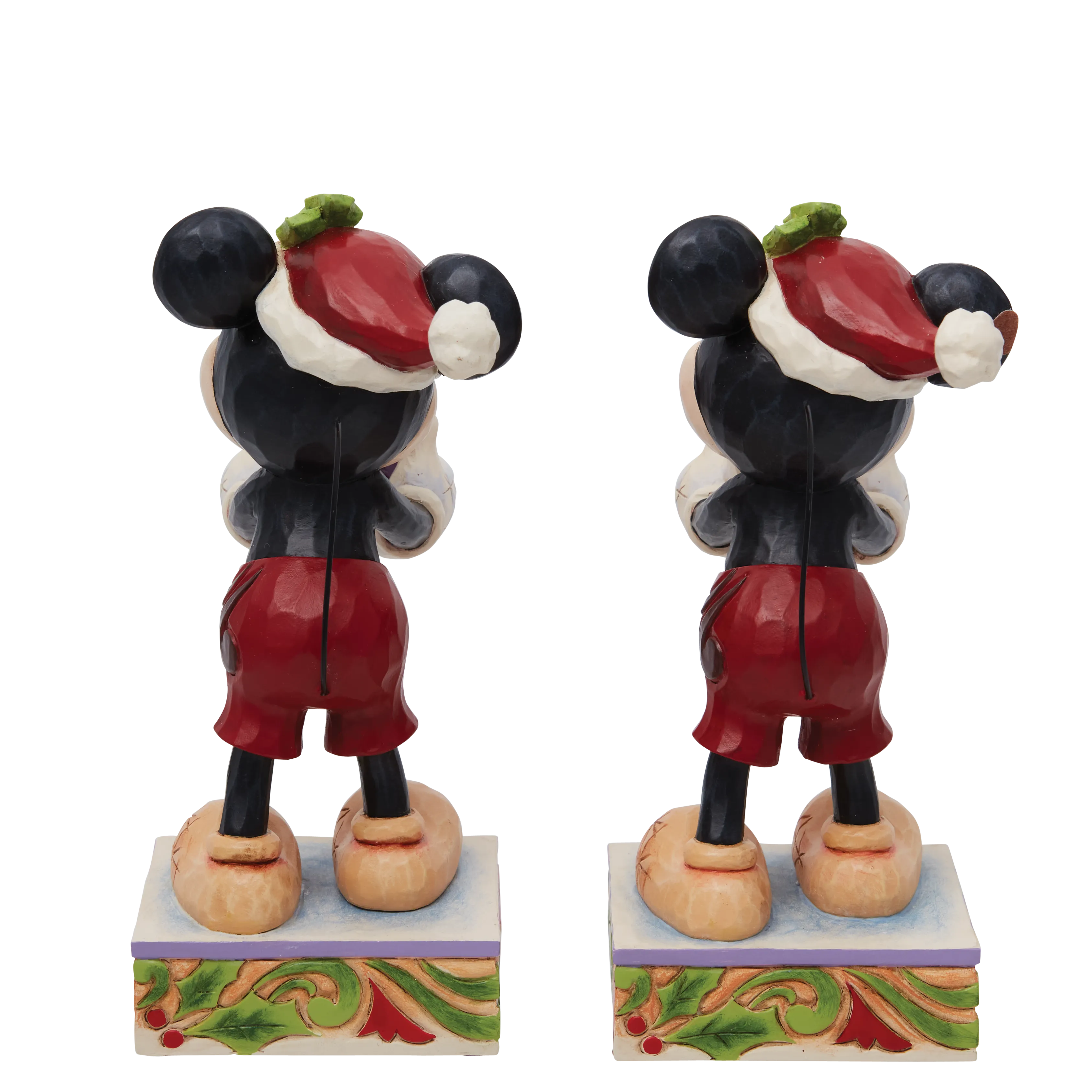 Topolino natalizio con pacchetto regalo (Un pezzo)- Disney Traditions