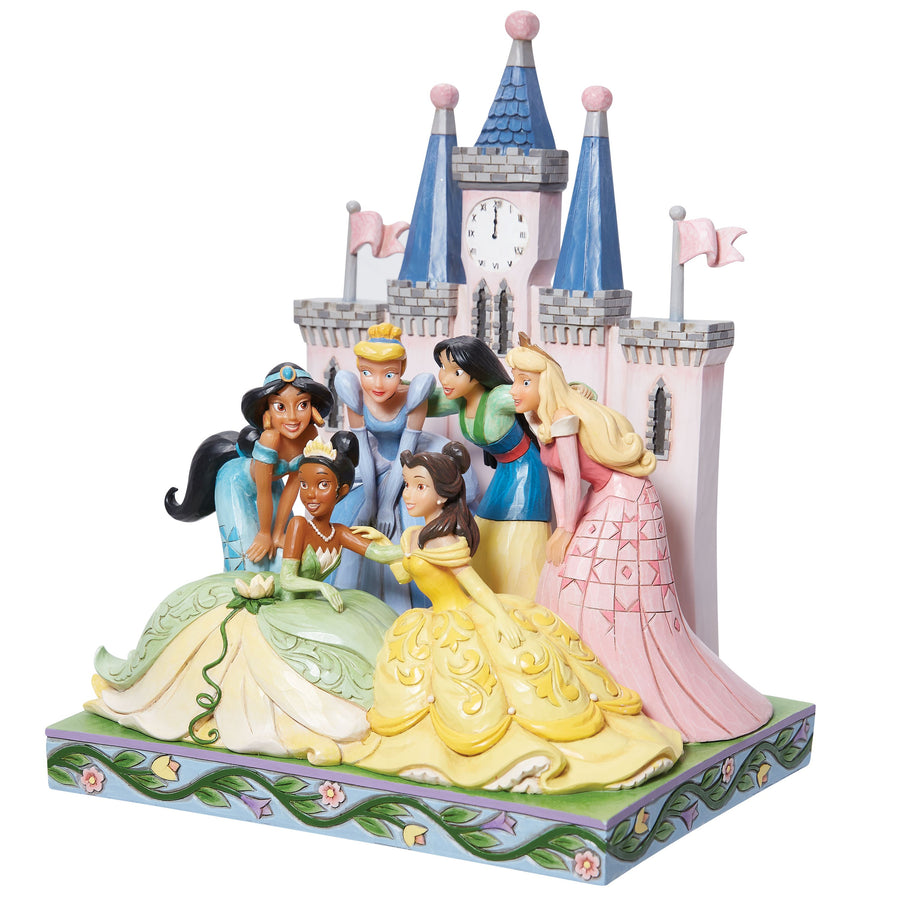 Principesse con Castello Disney Traditions