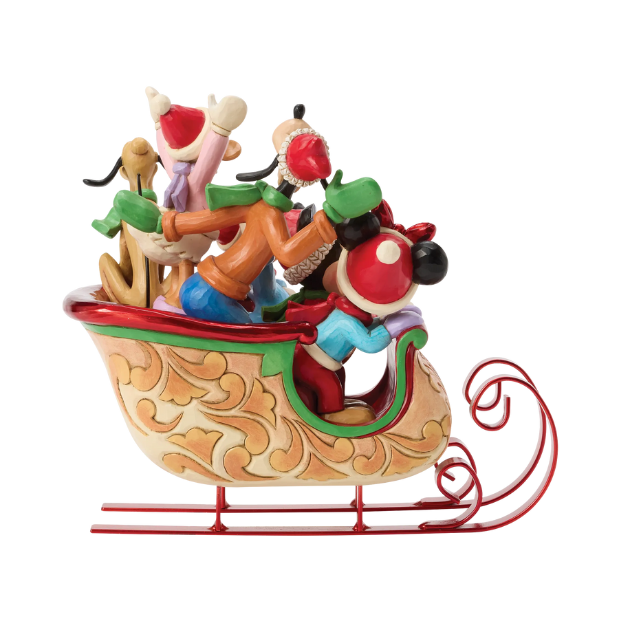 Topolino e i suoi amici Slitta - Natale Disney Traditions