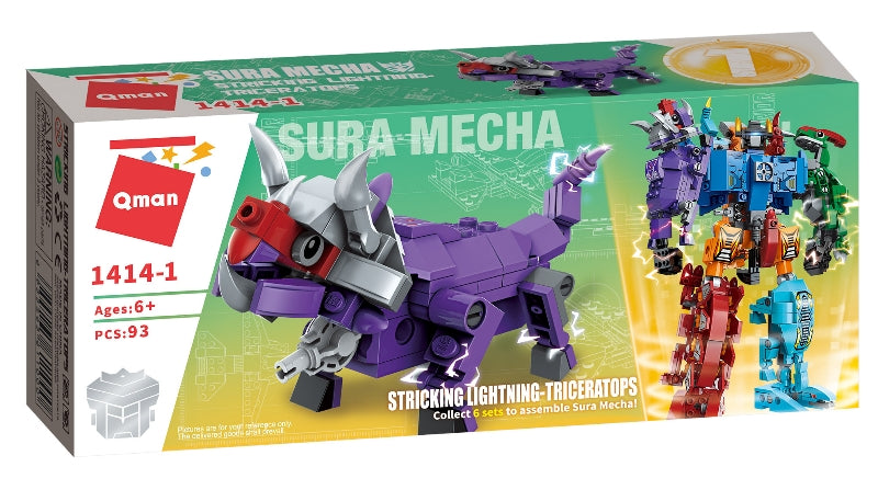 Costruzioni Dinosauri Robot - Triceratopo