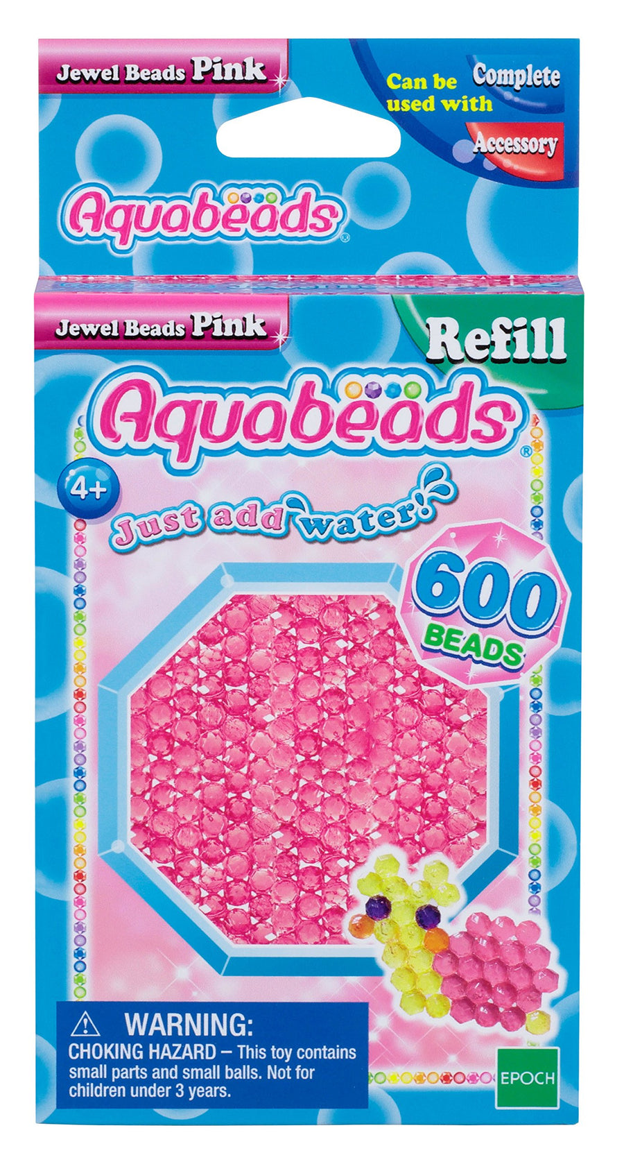 Jewel Beads Pink, perle 600