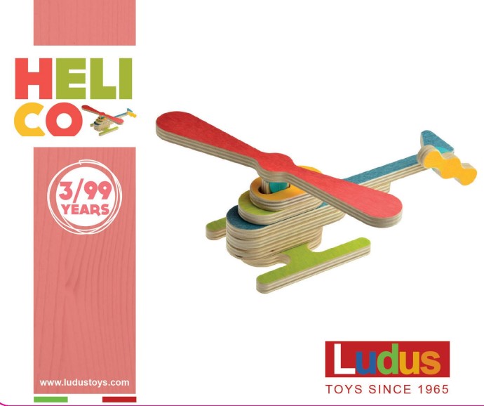 LUDUS  HELICO  IN  SCATOLA     ETA  +3