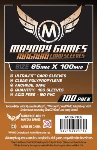 BOARD GAME SLEEVES PREMIUM MAGNUM 65x100