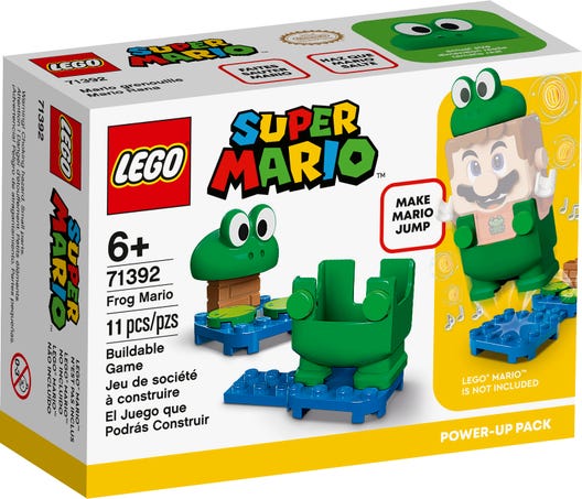 Lego Super Mario - Mario rana - Power Up Pack 71392