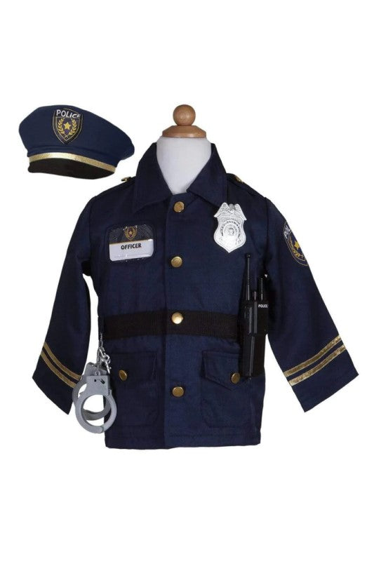 Costume Poliziotto con accessori - 5-6 anni