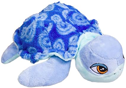 "Swirls" the Blue Turtle (16")