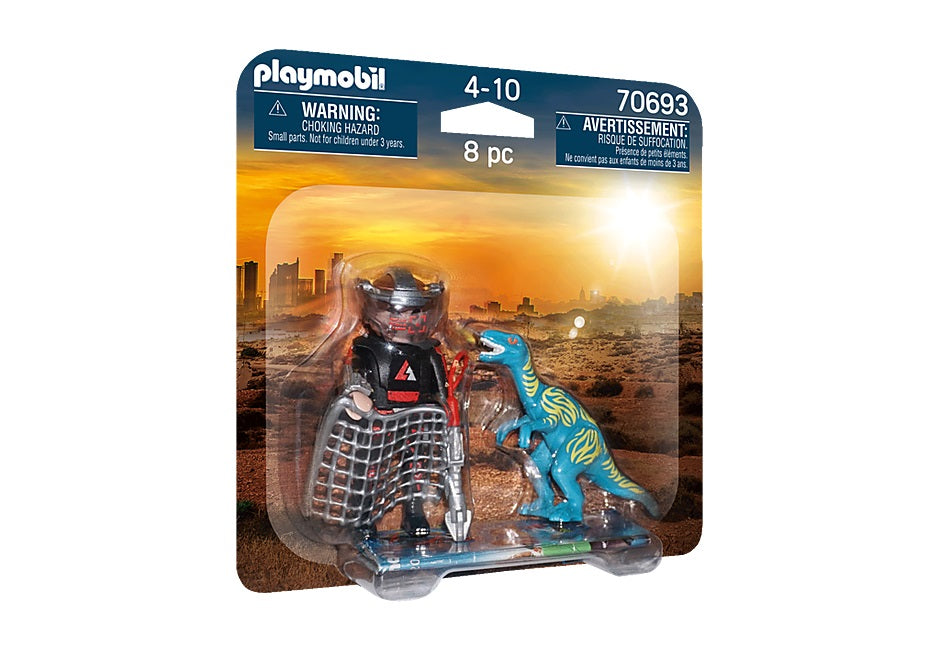 Playmobil 70693 - Velociraptor e cacciatore
