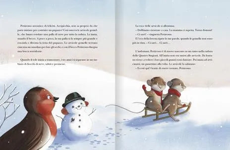 Belle storie della nonna sotto la neve