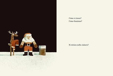 Come fa Babbo Natale a passare dal camino