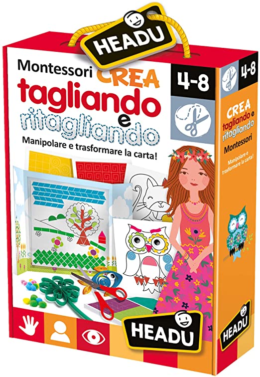 Crea Tagliando e Ritagliando Montessori