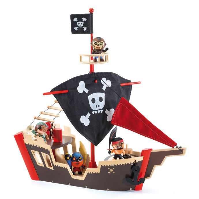 Nave pirata in legno- Arty toys Djeco