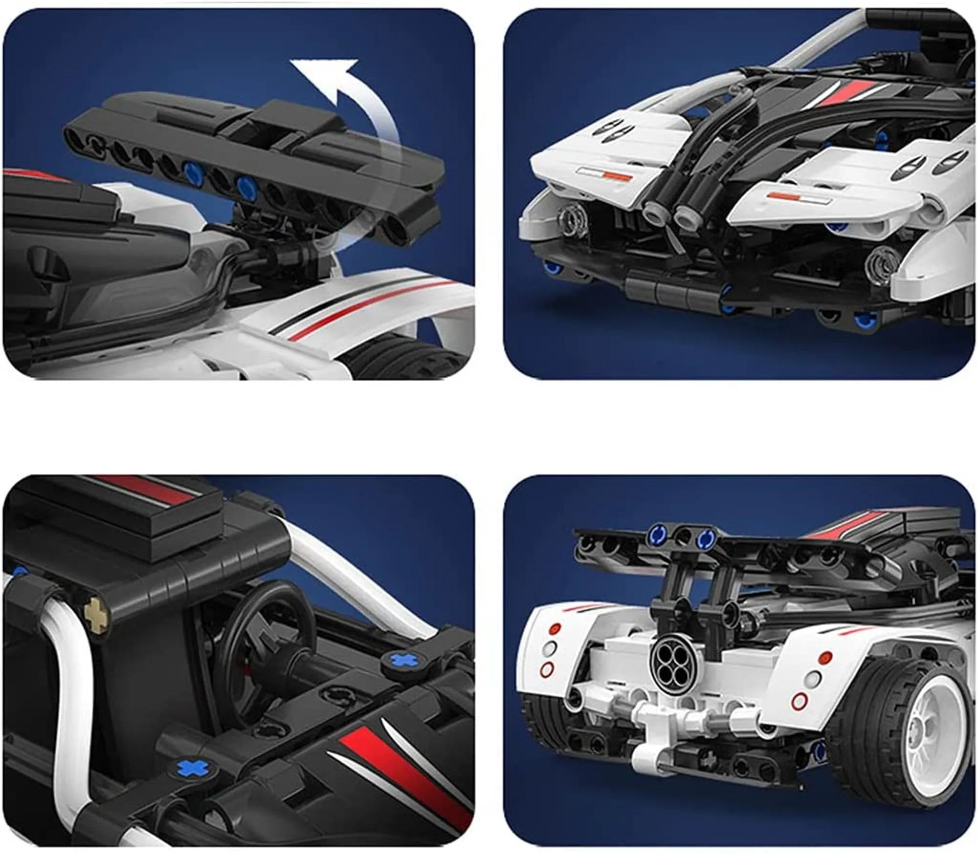 Cada - Z-Wind Sports Car - 321 pz.