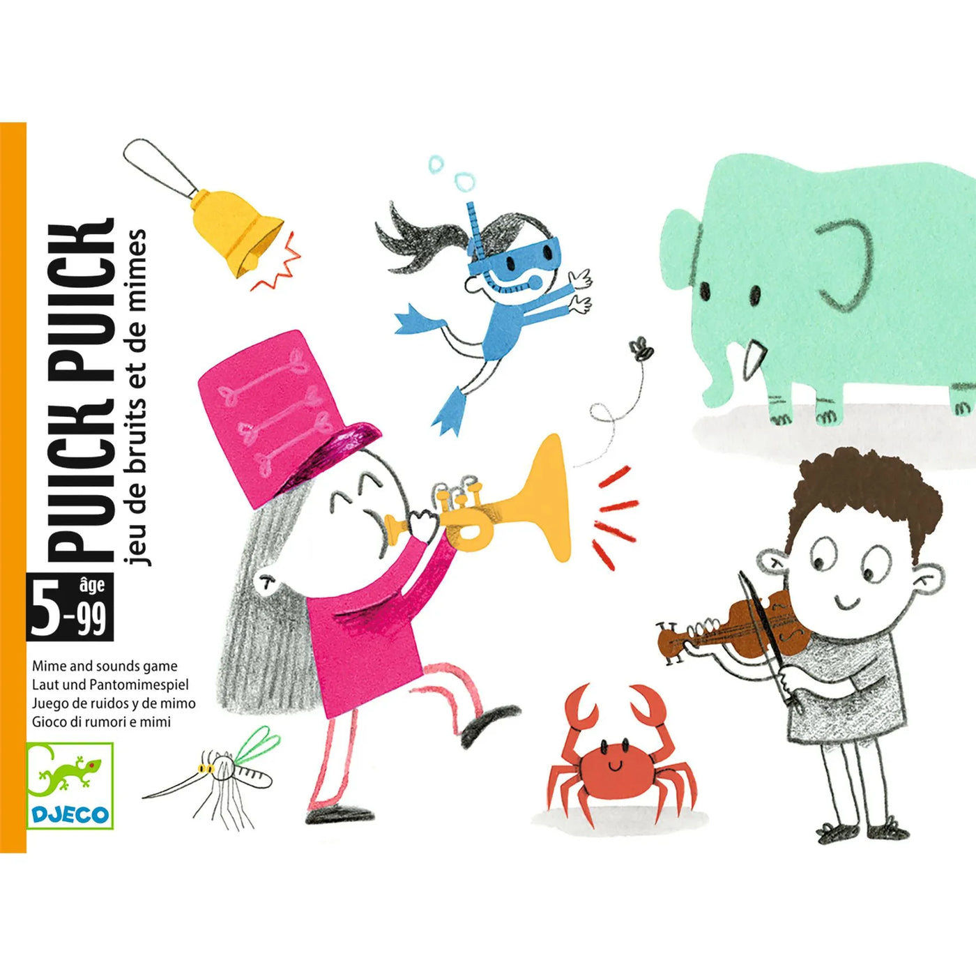 Puick Puick - Gioco di carte Djeco