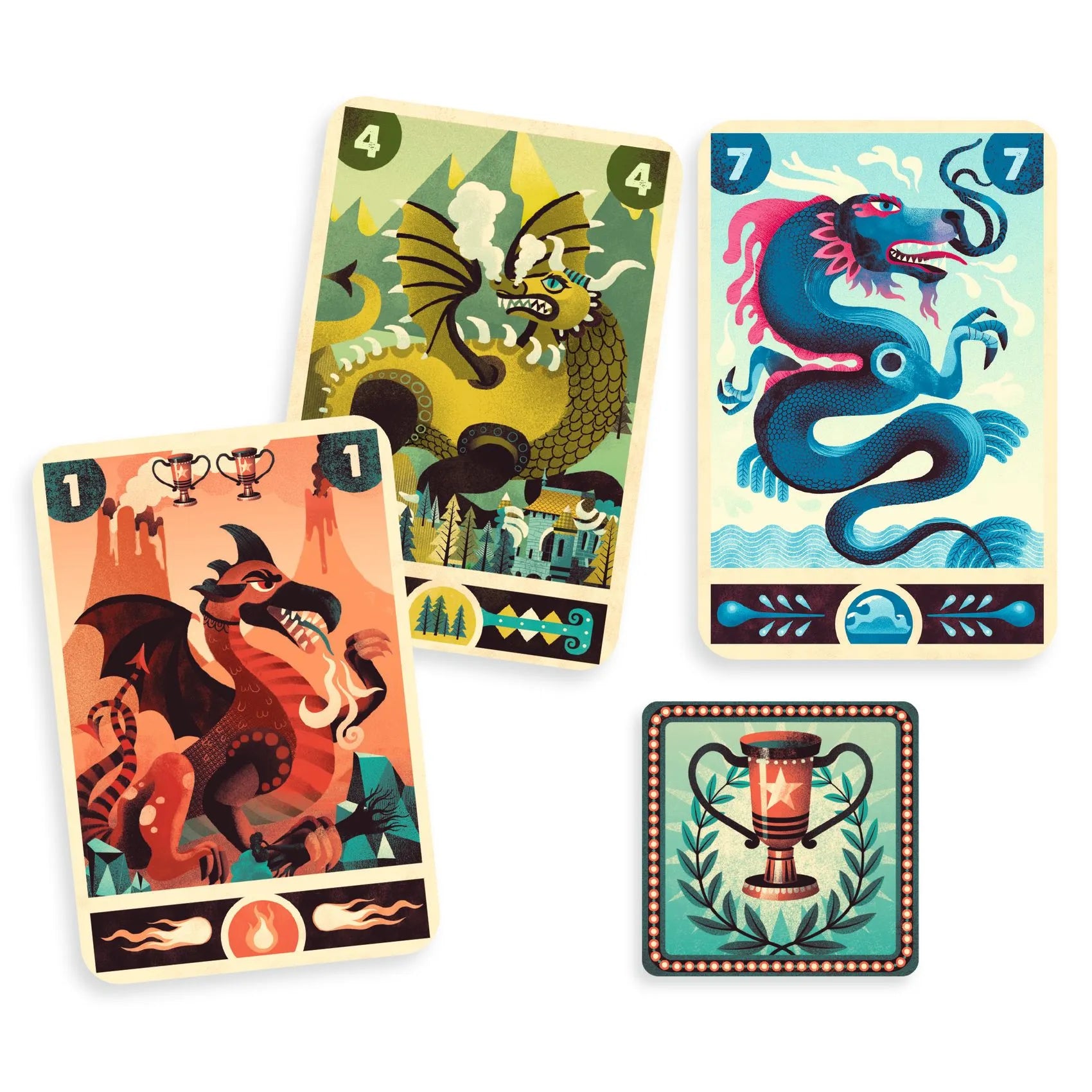 Dragon Deck - Gioco di carte Djeco