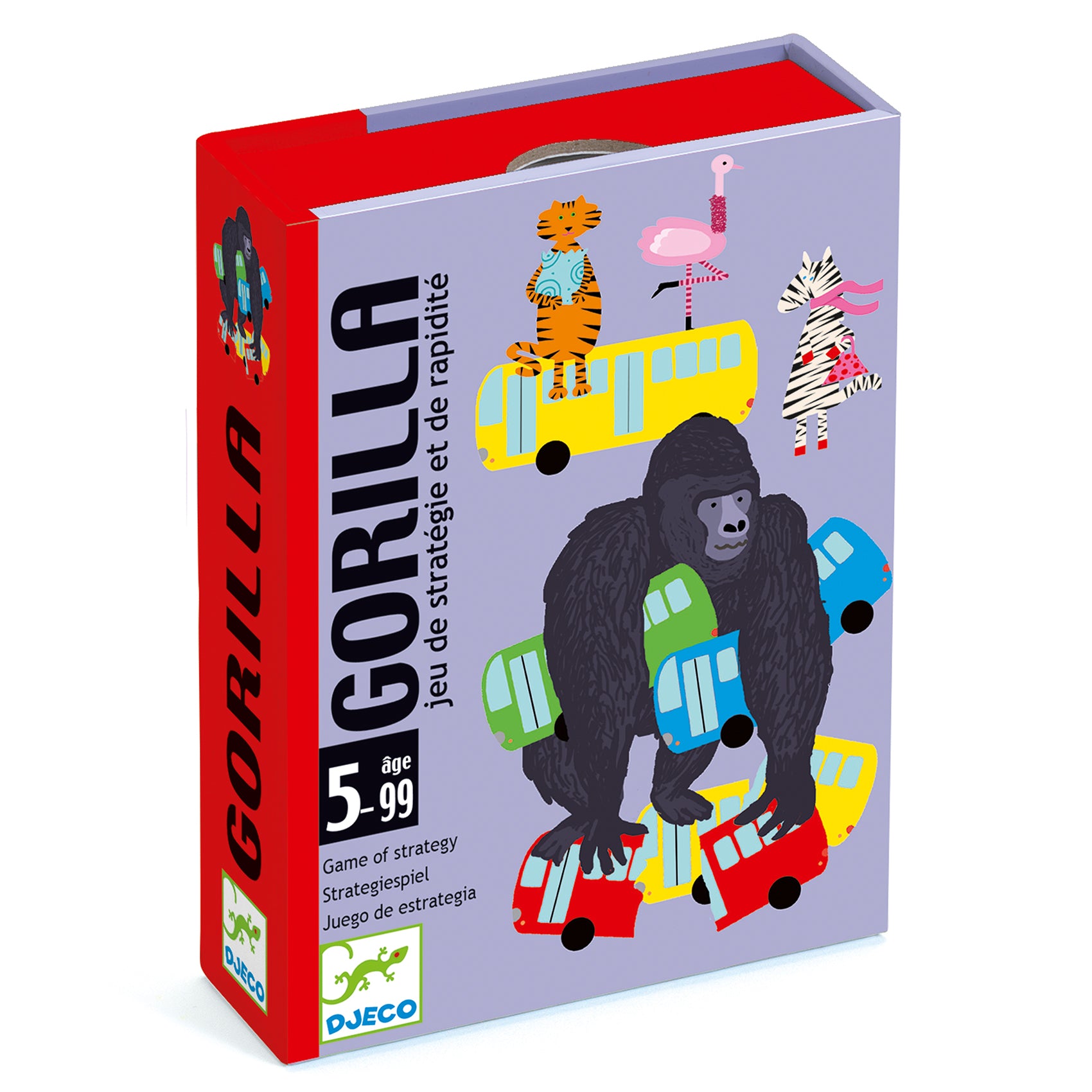 Gorilla - Gioco di carte Djeco