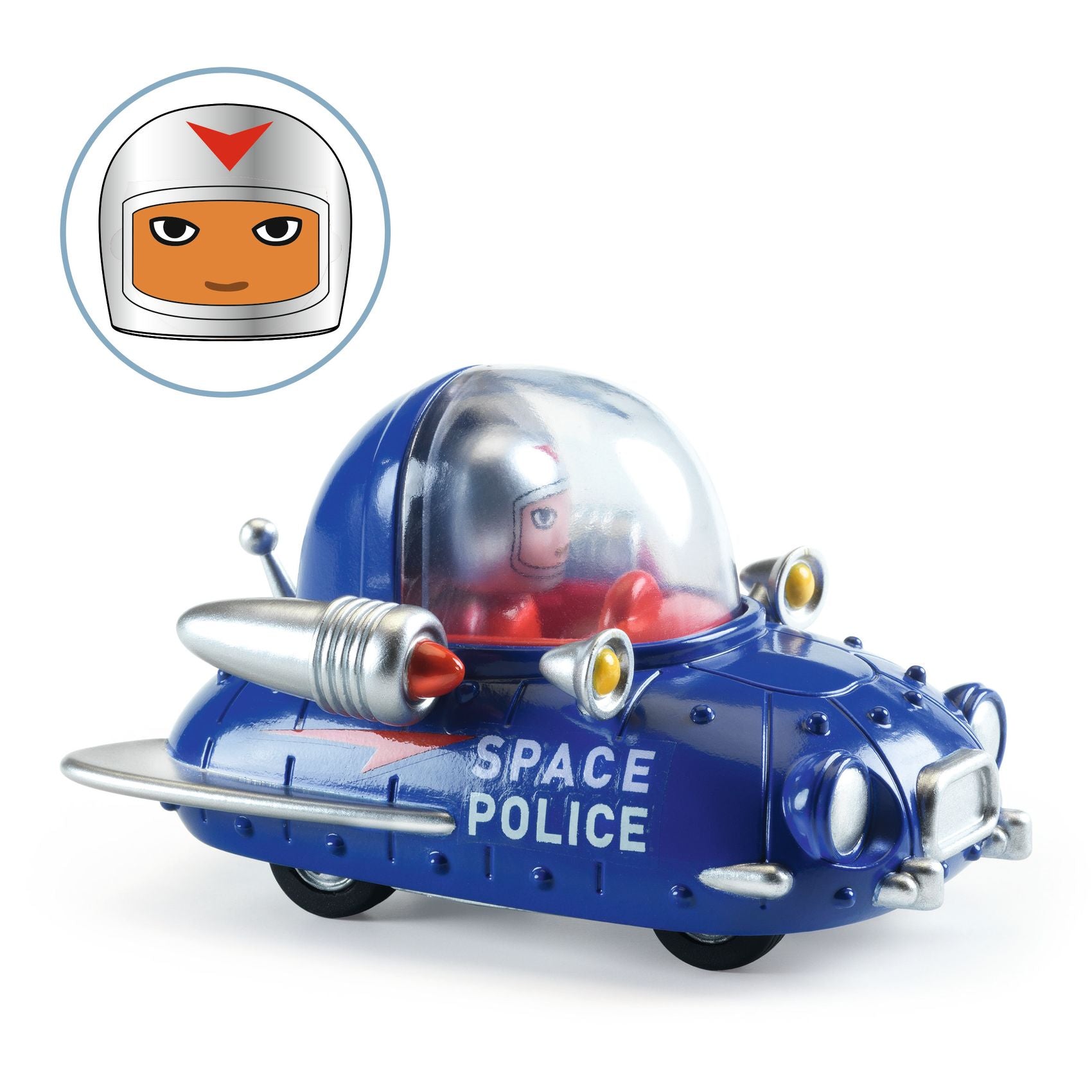 Macchinina Crazy Motors Djeco - Space police