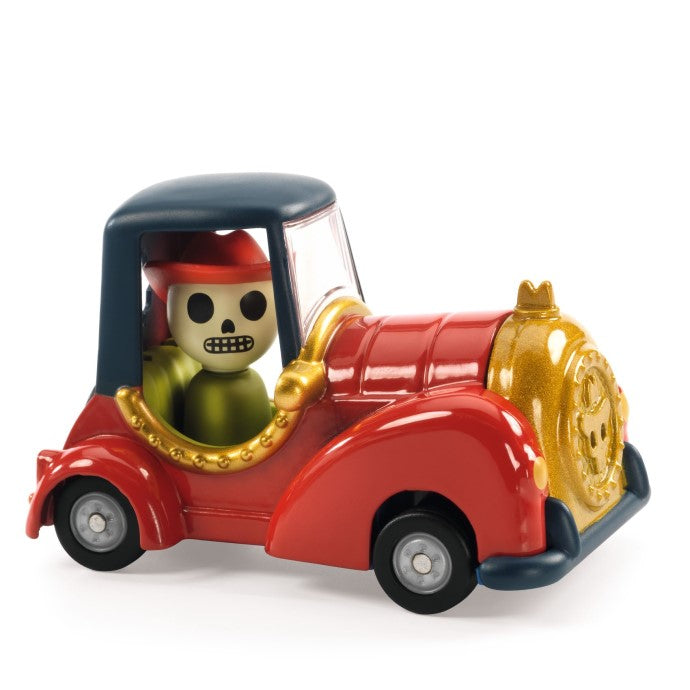 Macchinina Crazy Motors Djeco - Red Skull