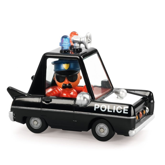 Macchinina Crazy Motors Djeco - Hurry Police