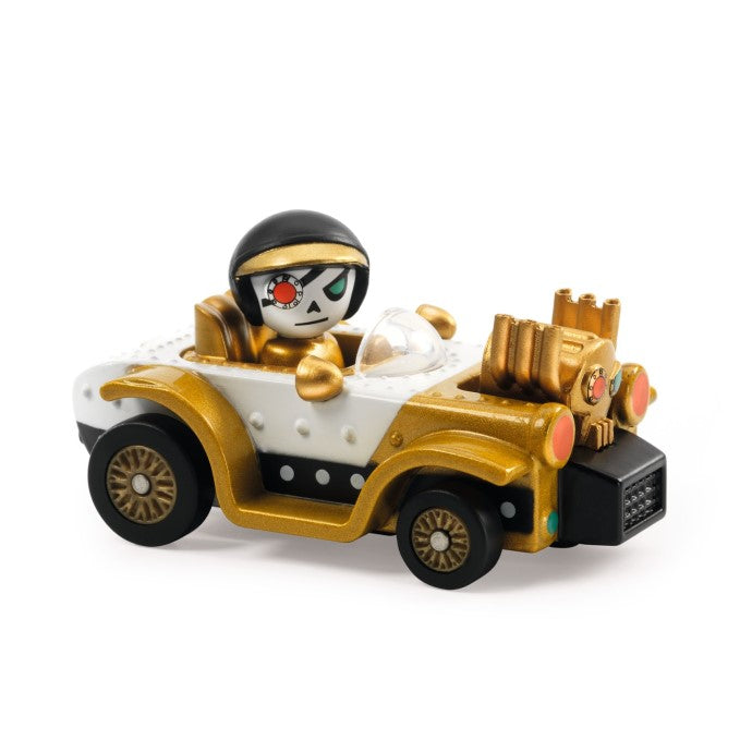 Macchinina Crazy Motors Djeco - Motor Skull