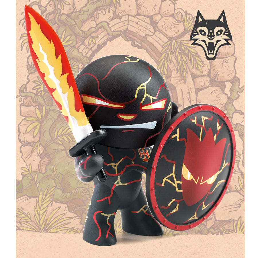 Volcano - Personaggio cavaliere Arty Toys
