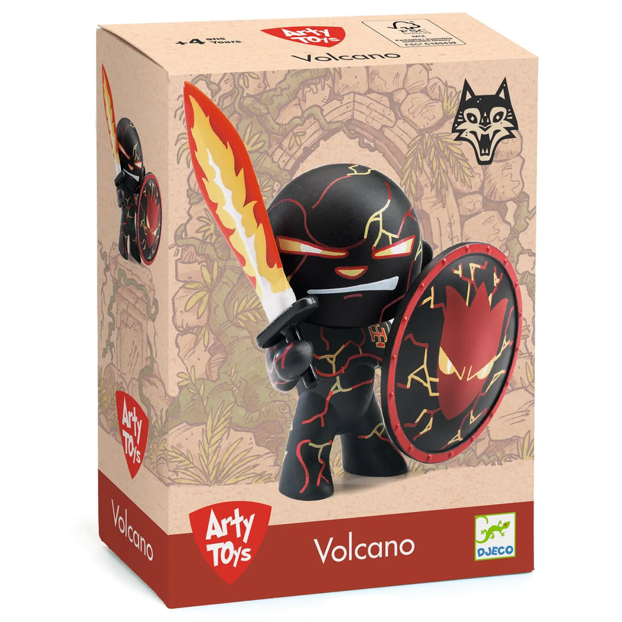 Volcano - Personaggio cavaliere Arty Toys