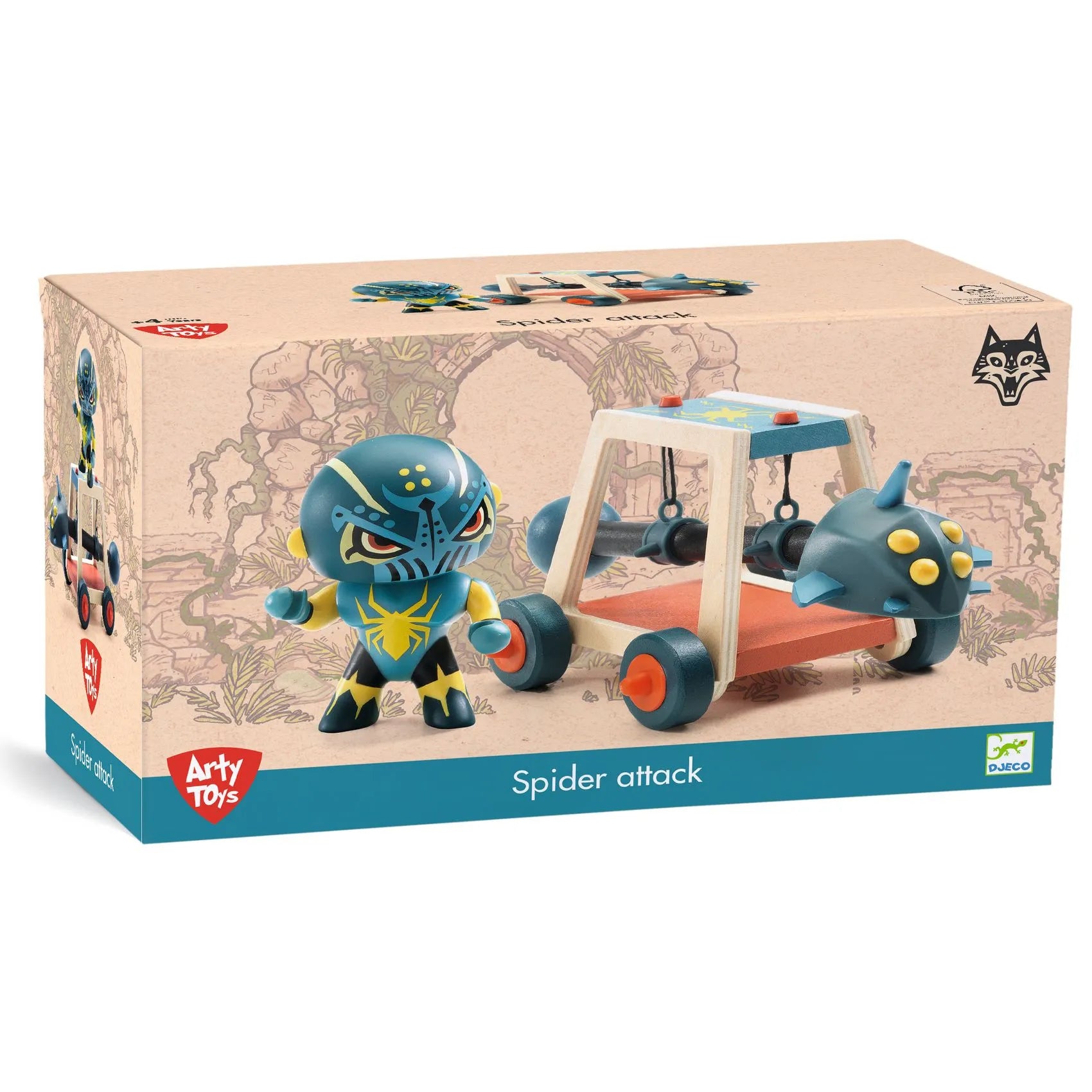 Spider attack - Personaggio Arty toys Djeco