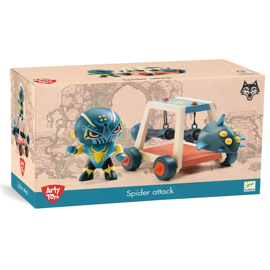 Spider attack - Personaggio Arty toys Djeco